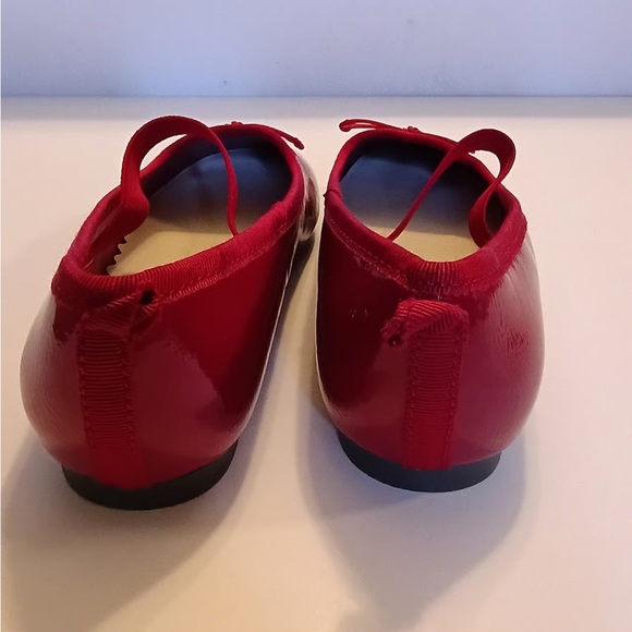 Girls red ballet flats - Picture 2 of 6